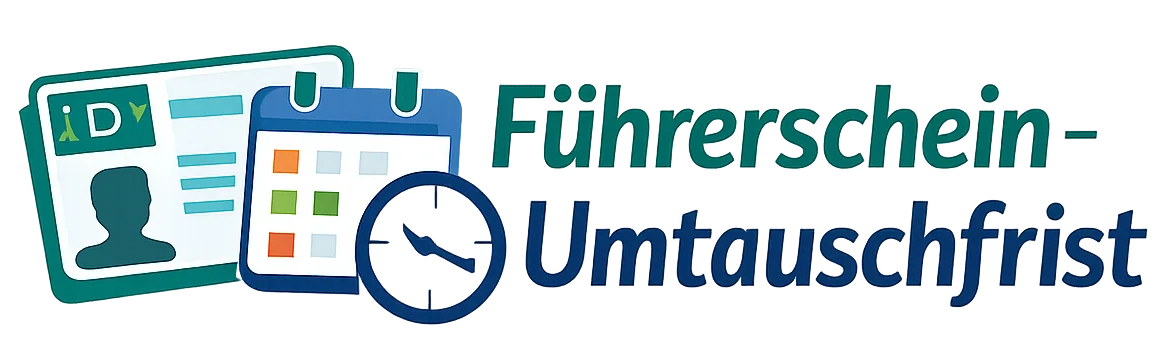 Führerschein-Umtauschfrist Logo